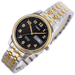 Timex ZEGAREK MĘSKI TIMEX Charles Two-Tone T26481 INDIGLO + BOX